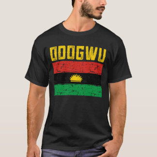 Camiseta Odogwu Biafran Flag Design