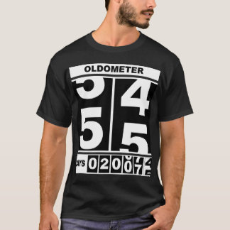 Camiseta Odómetro Cumpleaños Divertido 65 Aniversario