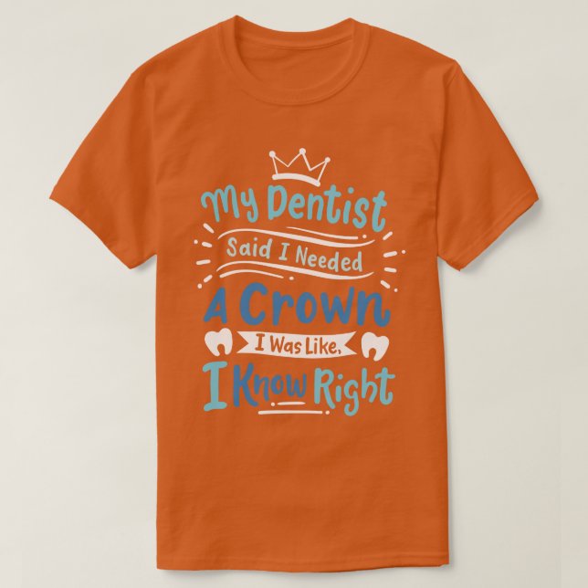 Camiseta Odontología dental (Diseño del anverso)