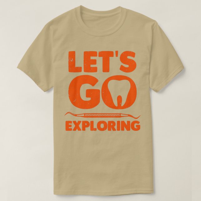 Camiseta Odontología higiénica dental de Guay 1 (Diseño del anverso)