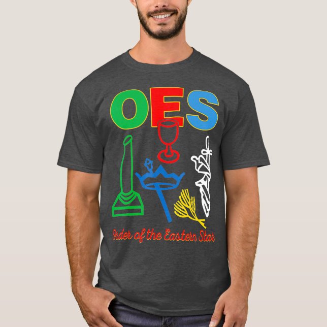Camiseta OES cinco emblemas de la Orden del Día del Estrell (Anverso)