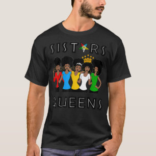 Camiseta OES FATAL Sistars Queens Ladies Eastern Star Mothe