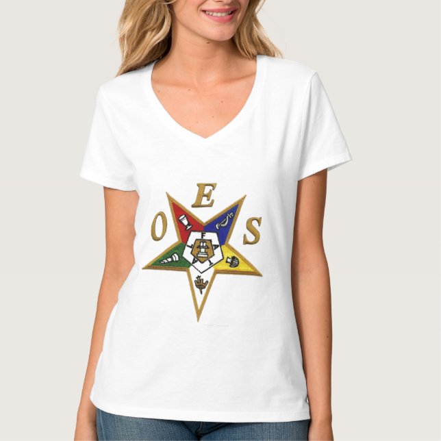 Camiseta OES Personalizado 'T' (Anverso)