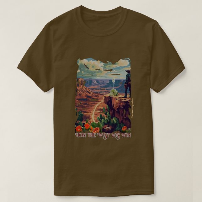 Camiseta Oeste (Diseño del anverso)