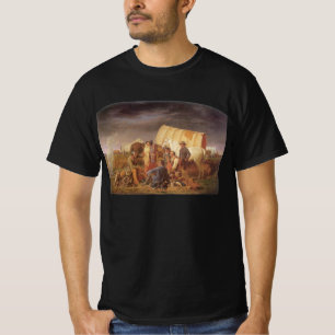 Camiseta Oeste Americano Antiguo, Consejo en la Pradera por