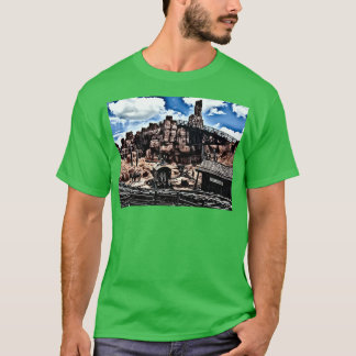 Camiseta Oeste dramático