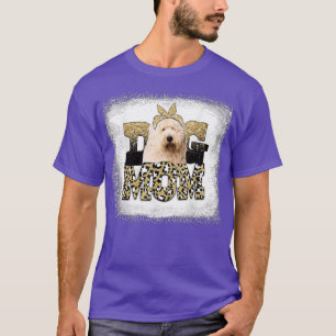 Camiseta Oeste Leopard Viejas madres de perro pastor ingles