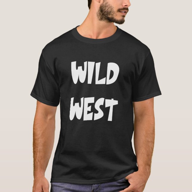 Camiseta Oeste salvaje (Anverso)