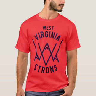 Camiseta oeste virginia fuerte púrpura TShirt