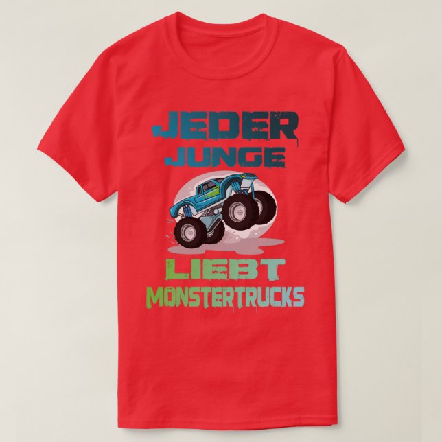 Camiseta of Car Monster Truck Monster Truck Motorsport Moto (Diseño del anverso)