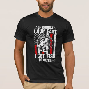 Camiseta Of Course I Com Fast I Have Fish To Catch