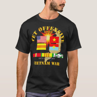 Camiseta Ofensiva de tet en Vietnam en 1969