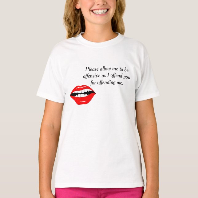 Camiseta Ofensiva para ofender (Anverso)