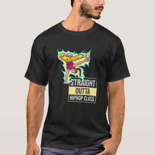Camiseta Oferta de baile Hiphop Straight Outta Class