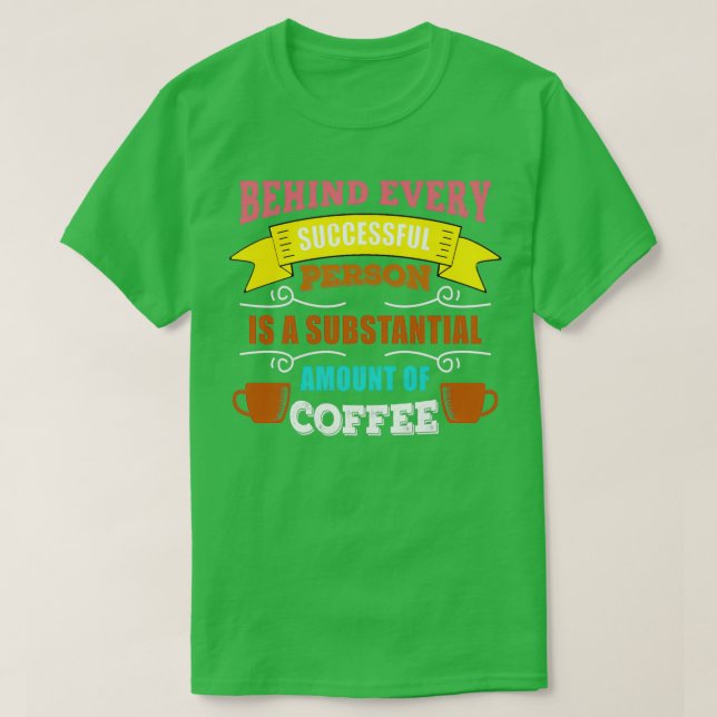 Camiseta oferta de café 8 (Diseño del anverso)