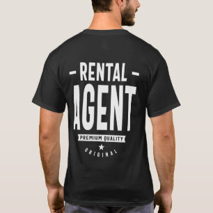 Camiseta Oferta de cargo de agente de alquiler