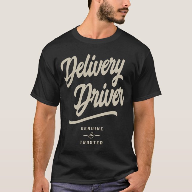 Camiseta Oferta de controlador de entrega Funny Job Title P (Anverso)