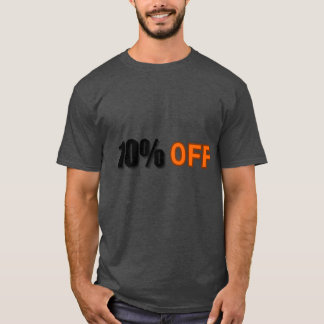 Camiseta "Oferta de descuento - 10% de descuento