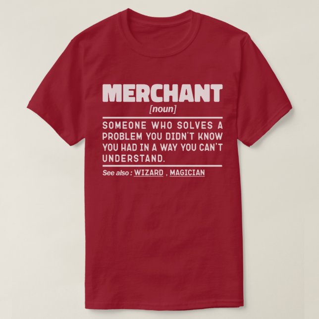 Camiseta Oferta de humor para trabajadores de definición na (Diseño del anverso)