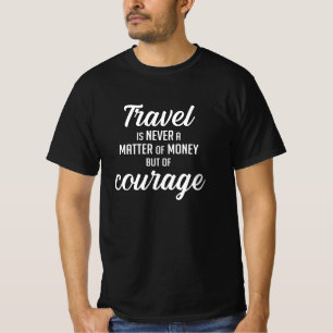 Camiseta Oferta de regalo de presupuesto para viajes de ave