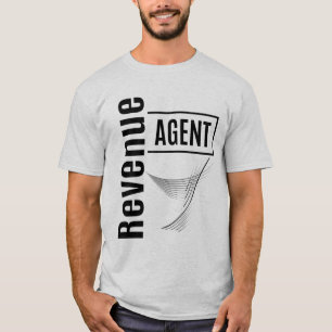 Camiseta Oferta de título de trabajo de agente de ingresos
