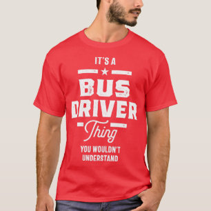 Camiseta Oferta de títulos de trabajo de controlador de bus