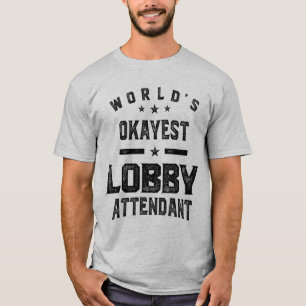 Camiseta Oferta de títulos de trabajo de operador de vestíb
