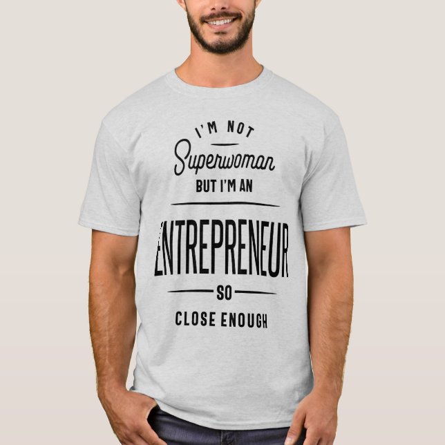 Camiseta Oferta de trabajo de profesión de emprendedor (Anverso)