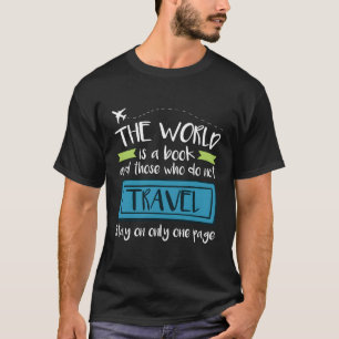 Camiseta Oferta de viajes Vacaciones de Avión Viajero Mundi