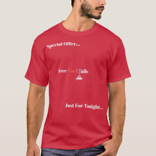 Camiseta Oferta especial Cócteles