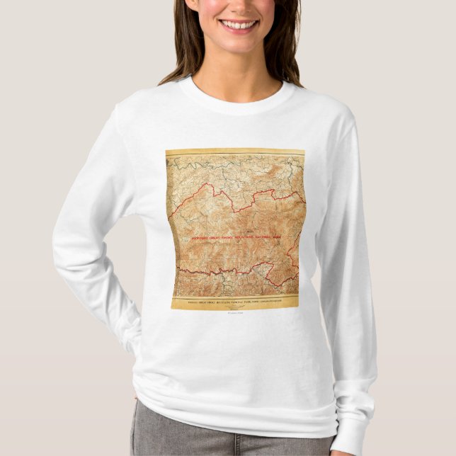 Camiseta Oferta para el parque nacional de Great Smoky (Anverso)