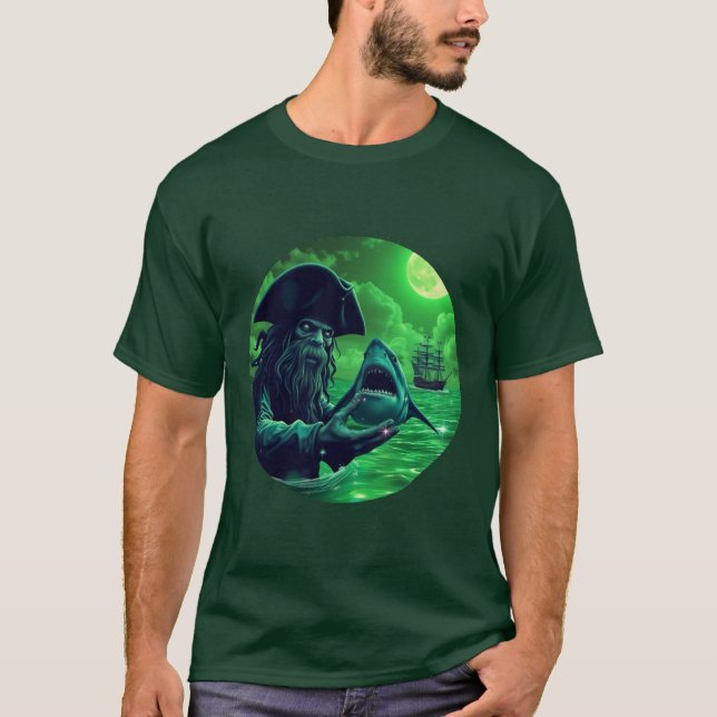Camiseta Oferta pirata de tiburones (Anverso)