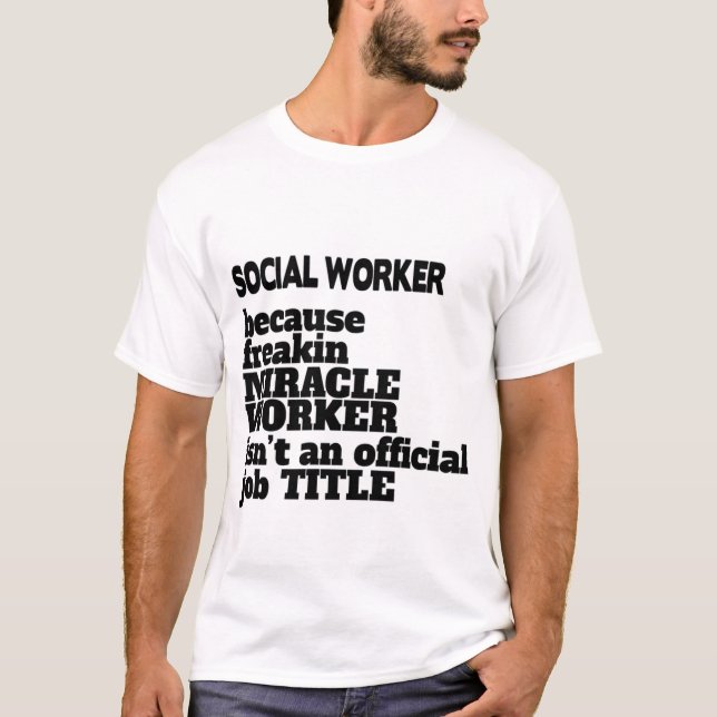 Camiseta Oferta/regalo de camiseta/presente de trabajador s (Anverso)
