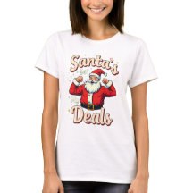 Ofertas divertidas de Navidad de Santa Flexionado 