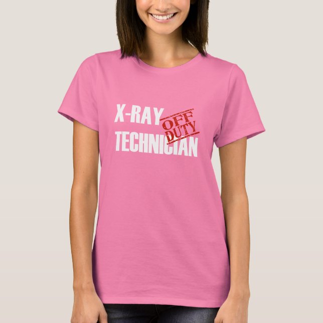 CAMISETA OFF DUTY XRAY TECH (Anverso)