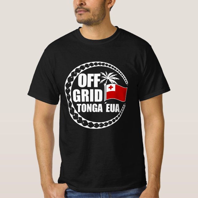 Camiseta Off Grid Tonga Eua Lifestyle (Anverso)