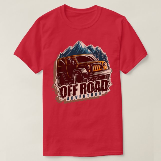 Camiseta Off Road Adventure 8 (Diseño del anverso)