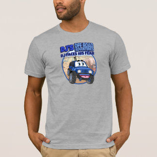 Camiseta Off-Road Adventures de DJ masculino