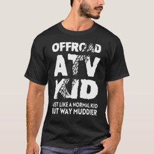 Camiseta Off Road ATV Kid Quad 4 Wheys Boys
