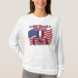 Camiseta Off Road Carreras USA