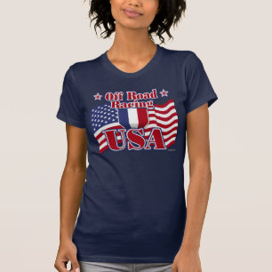 Camiseta Off Road Carreras USA