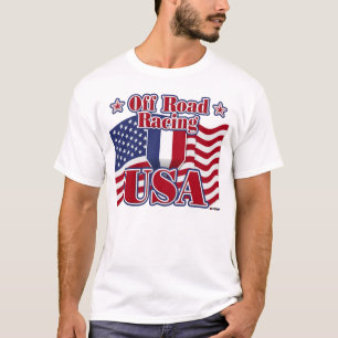Camiseta Off Road Carreras USA