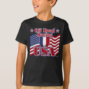 Camiseta Off Road Carreras USA