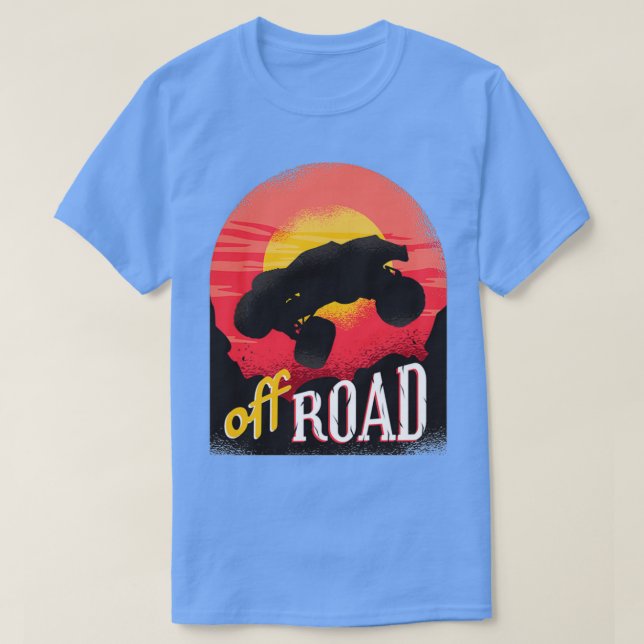 Camiseta Off Road Monster Camión Coches Auto Autos Diseño A (Diseño del anverso)