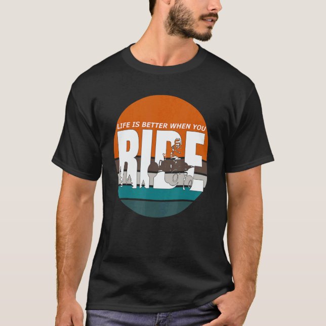 Camiseta Off Road Quad ATV Apparel (Anverso)