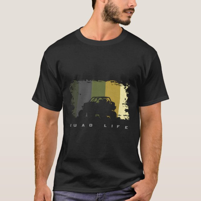 Camiseta Off Road Quad Atv Off Road Quad Atv (Anverso)