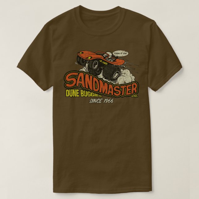 Camiseta Off Road Sandmaster Dune Buggies 1966 (Diseño del anverso)