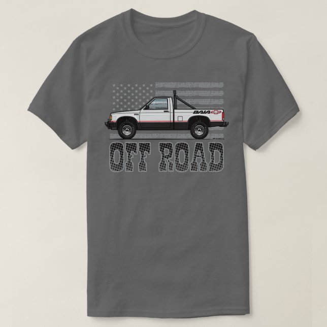 Camiseta Off RoadWhite (Diseño del anverso)