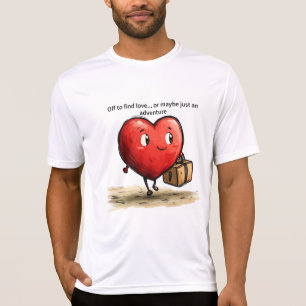 Camiseta Off to find love... or maybe just an adventure