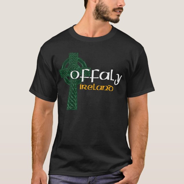 Camiseta Offaly Ireland County Celtic Gaelball y H (Anverso)